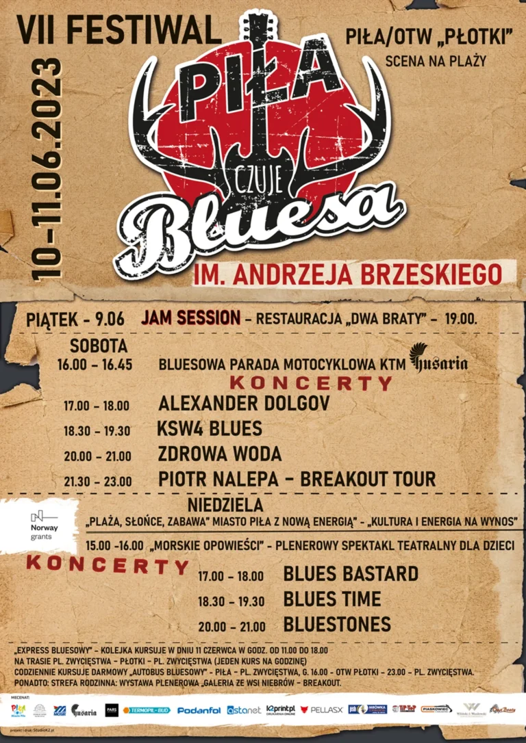 VII Festiwal „Piła czuje Bluesa” im. Andrzeja Brzeskiego